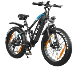 Varun S26-1 Fat Bike Elettrica a Sospensione Totale